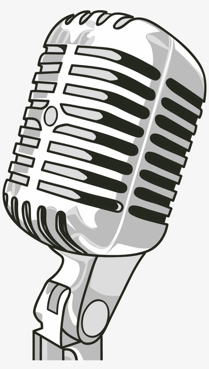 Radio Microphone Clip Art - Colorful Microphone Background, transparent png #8465171