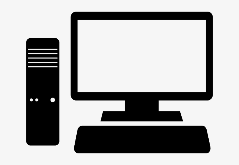 Download Icon Pc Computer Svg Eps Png Psd Ai Vector - Computer Monitor, transparent png #8465838