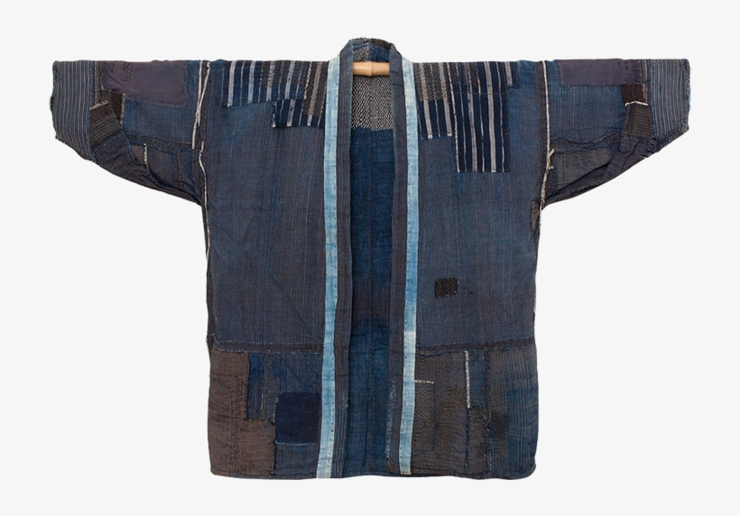 Orime - Japanese Farmer Boro Jacket, transparent png #8466054