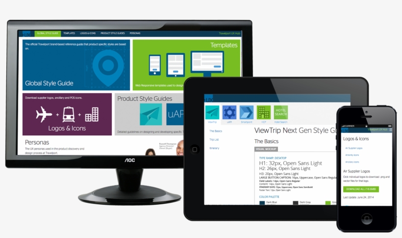 Image Transparent Stock Corporate Ux Style Guide On - Output Device, transparent png #8466087