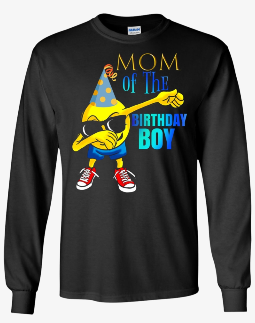 Dancing Dabbing Emoji Mom Of Birthday Boy Party Apparel - Pythagoras Einstein T Shirt, transparent png #8466601