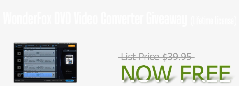 Wonderfox Dvd Video Converter Giveaway - Electronics, transparent png #8466796