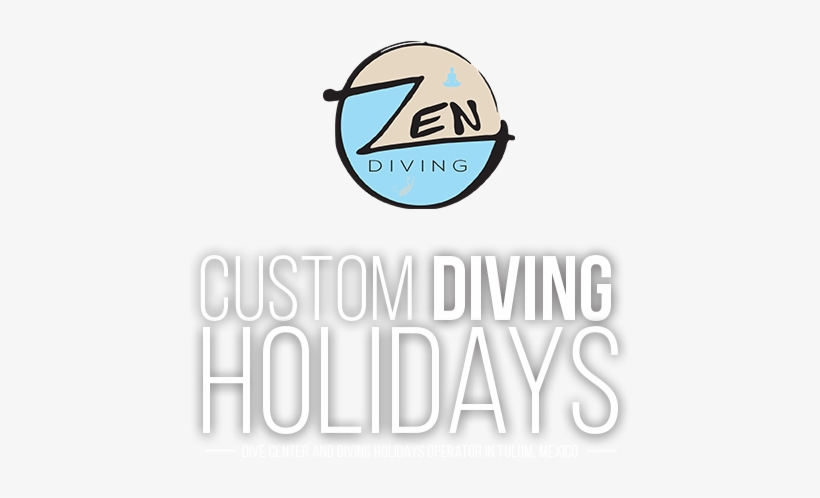 Zen Diving Tulum - Graphic Design, transparent png #8466995