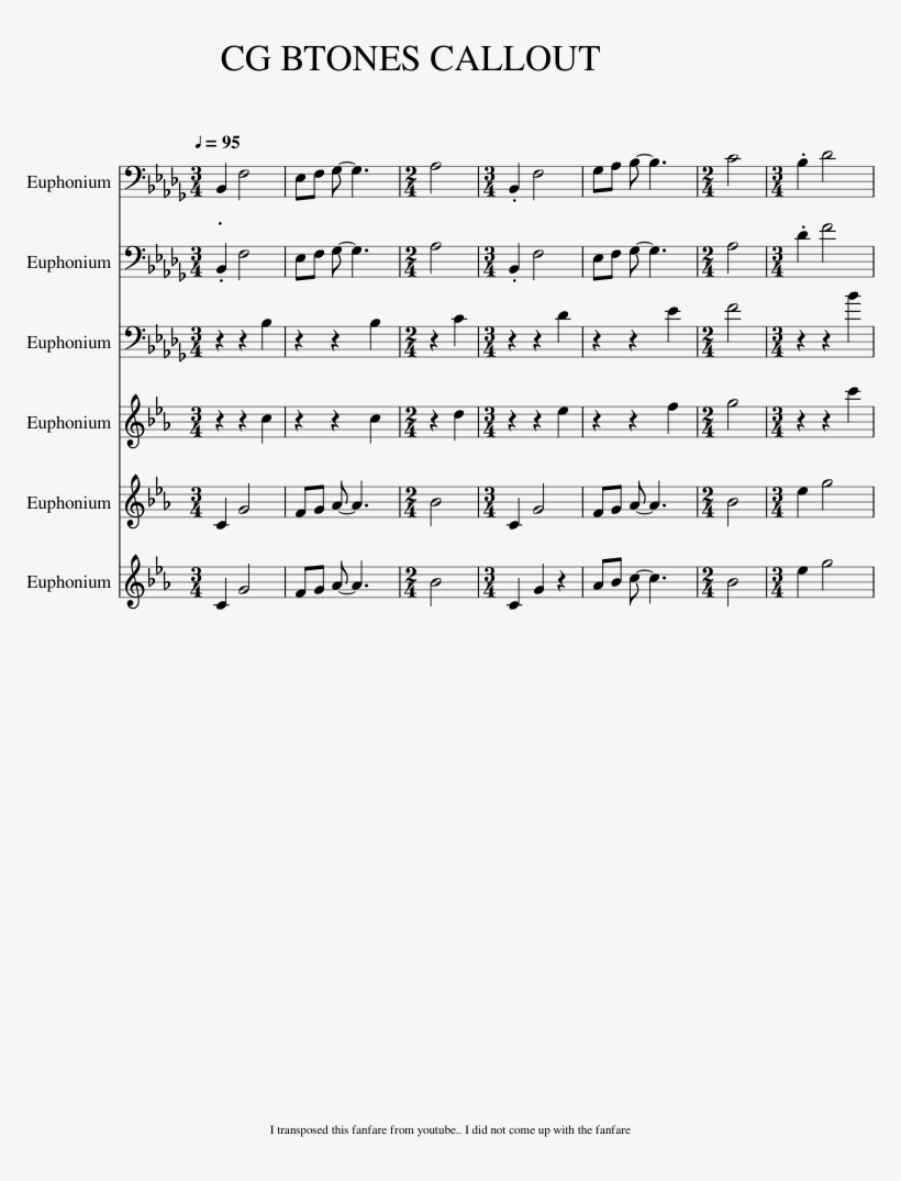 Baritone Call Out - Document, transparent png #8467128