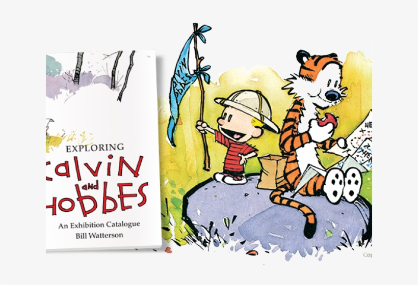 Calvin And Hobbes Clipart Calivin - Happy Calvin And Hobbes, transparent png #8467436