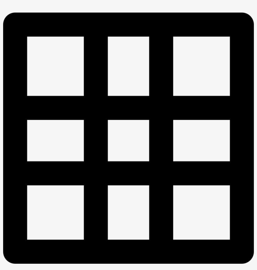 Square Grid Comments - Hamburger Menu Kebab Menu, transparent png #8467562