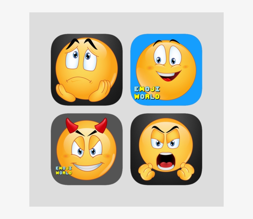 Emoji Expressions Bundle - Cartoon, transparent png #8467719