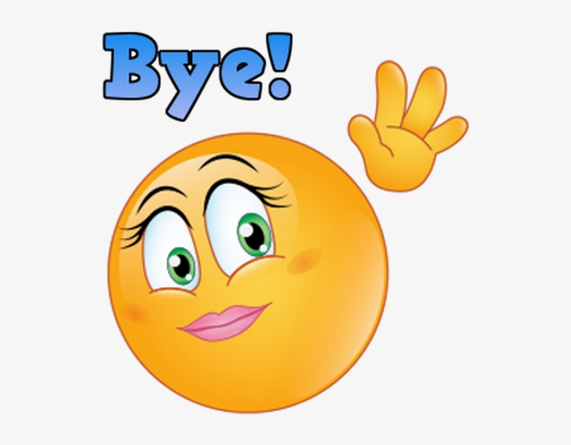 Emoji World Bye - Cartoon, transparent png #8467840