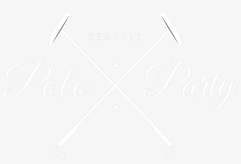 Polo Party Logo White No Date, transparent png #8467876