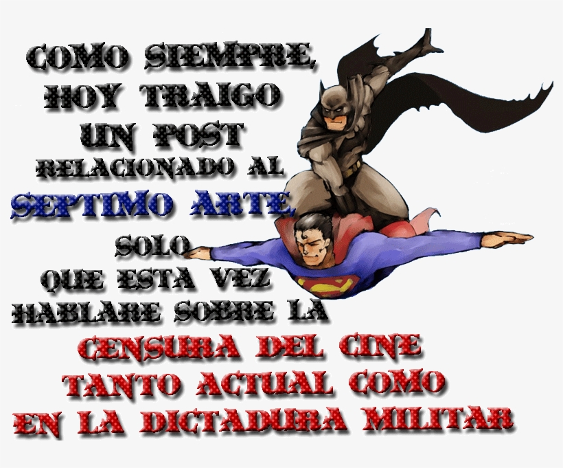 Durante El Segundo Cuarto Del Siglo Xx, La Junta De - Batman Is Riding Superman, transparent png #8468999