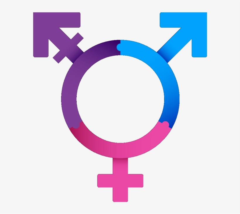 Transgender Breast Augmentation - Transgender Symbol, transparent png #8469618