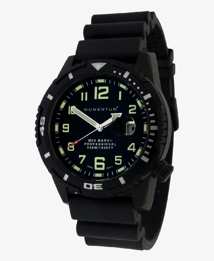 M50markii Rubber Black - Relojes Fossil Hombre Negro, transparent png #8469896