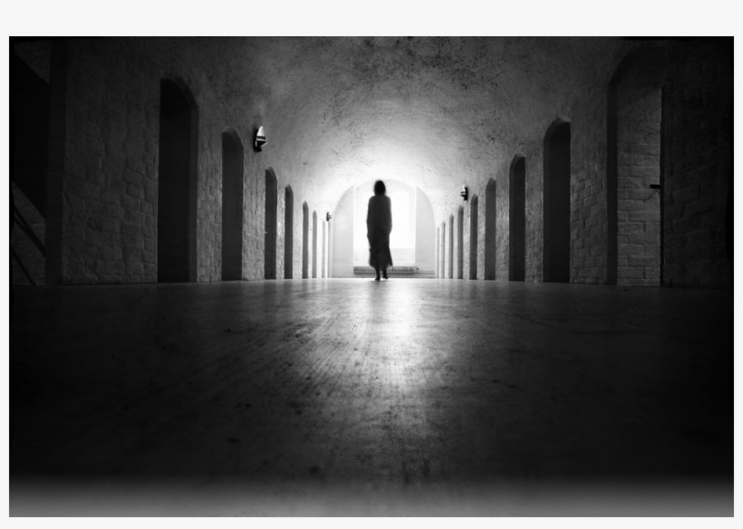 Medium - Graphic - B&w - Fade, transparent png #8470304