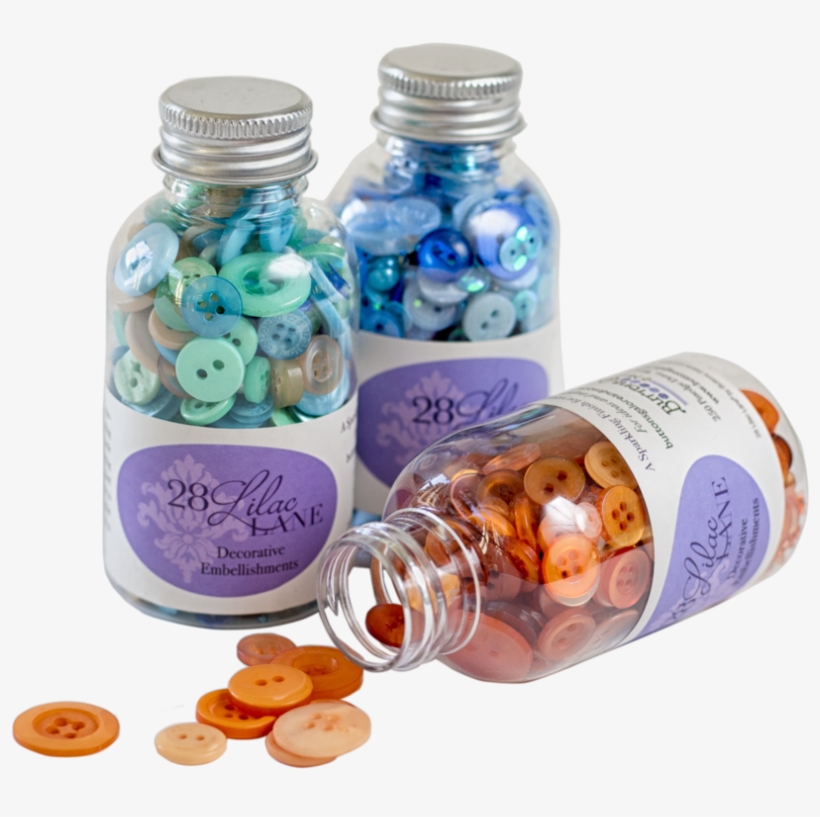 Bottle Of Embellishment - Glass Bottle, transparent png #8470340