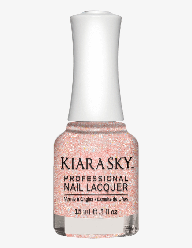 N496 Pink Of Sparkle - Nail Polish, transparent png #8470411