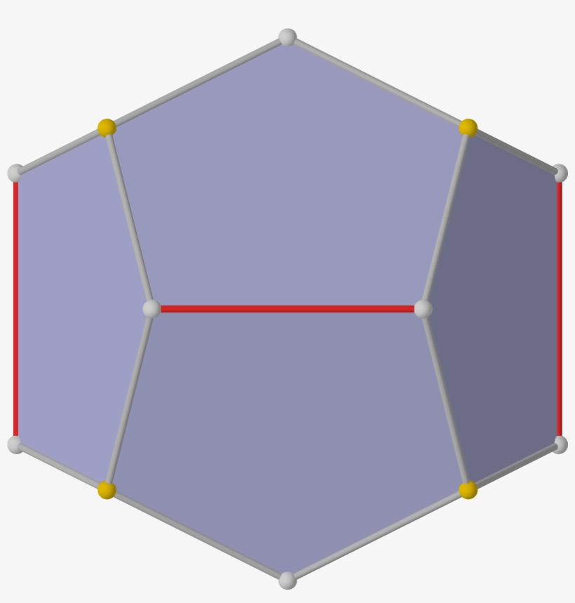 Polyhedron Pyritohedron From Red Max - Umbrella, transparent png #8470459