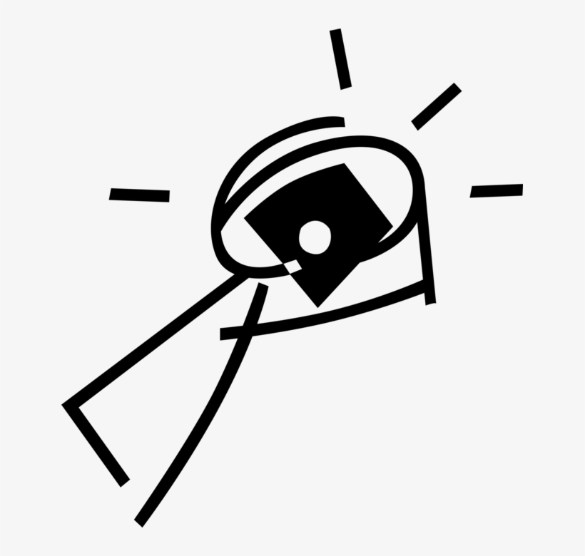 Vector Illustration Of Magnification Through Convex, transparent png #8471021