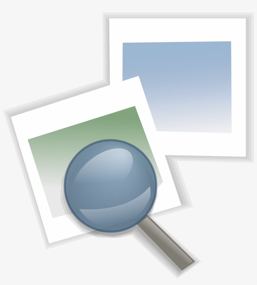 Magnifying Glass Enlarge Magnify - Copyright Icon, transparent png #8471054
