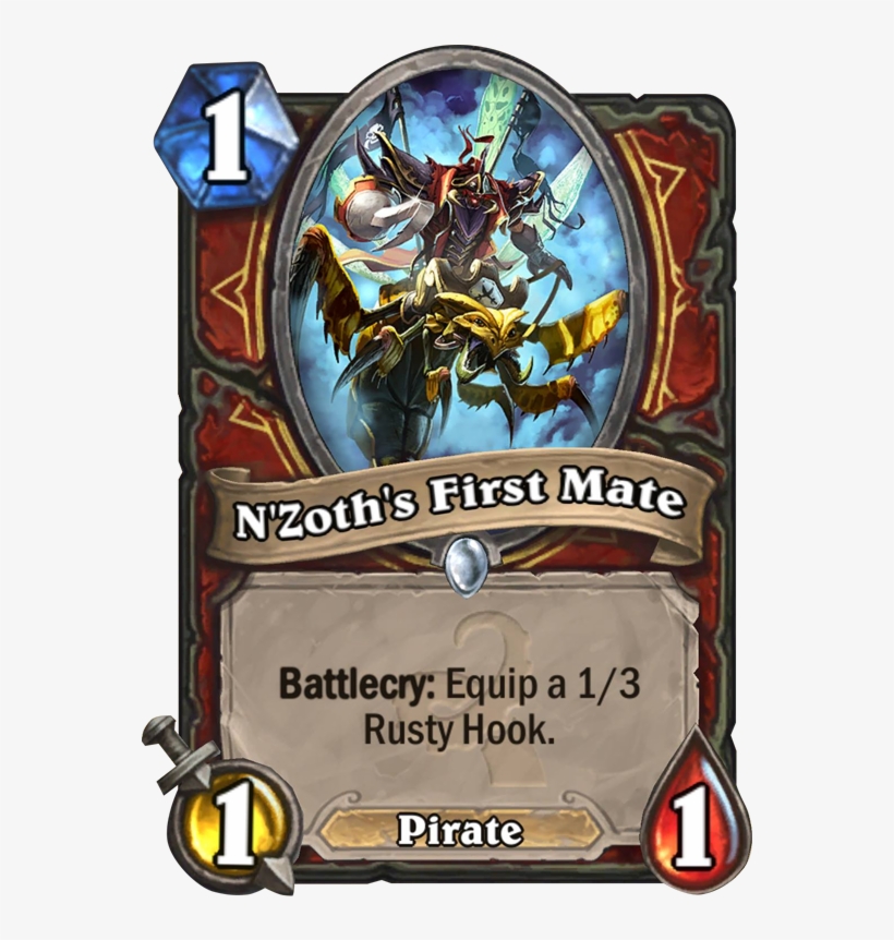 N'zoth's First Mate - Hearthstone Mech C Thun, transparent png #8471225