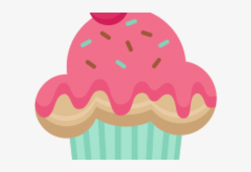 Cupcake Clipart Transparent Background - Transparent Background Cup Cakes Clip Art, transparent png #8471229