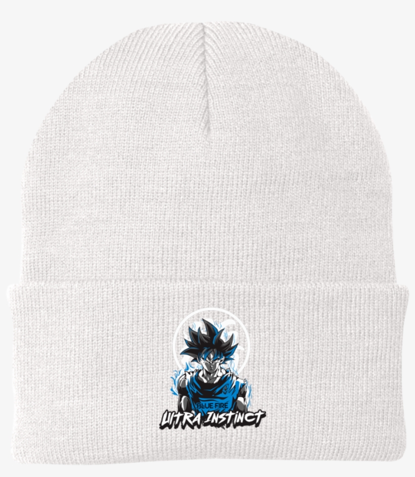 Son Goku Ultra Instinct Knit Cap - Beanie, transparent png #8472231