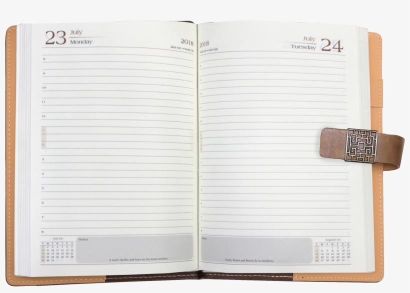 Mosaic Portfolio Diary Camel - Book, transparent png #8472498