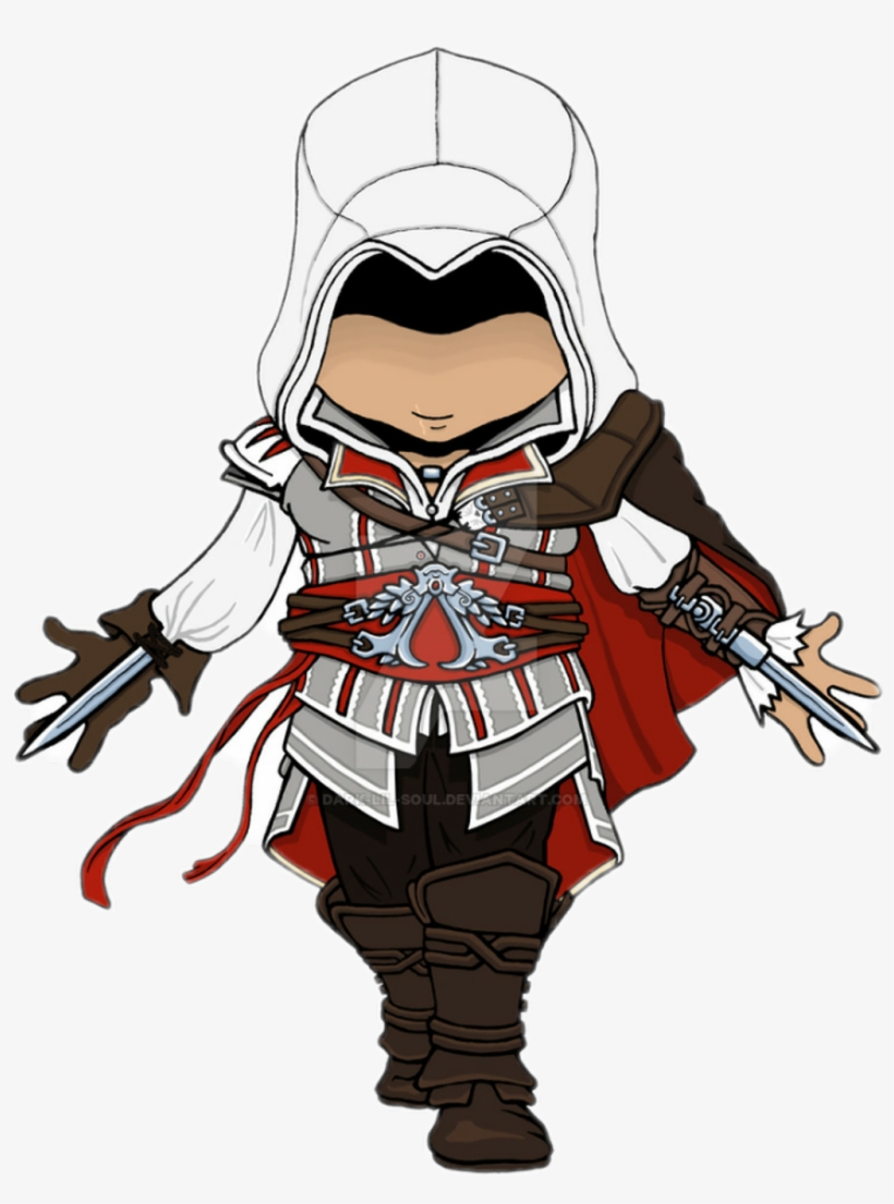 Report Abuse - Chibi Assassin's Creed Ezio, transparent png #8472684