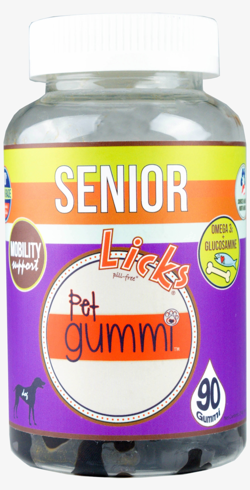 Dog Senior Gummis, transparent png #8472964