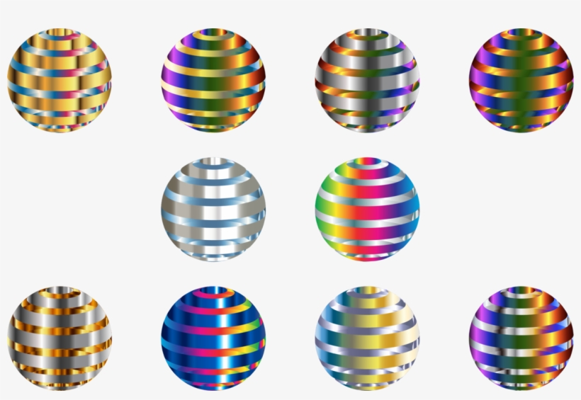 Metal Three-dimensional Space Drawing 3d Computer Graphics - Esfera Metalica Png, transparent png #8473266