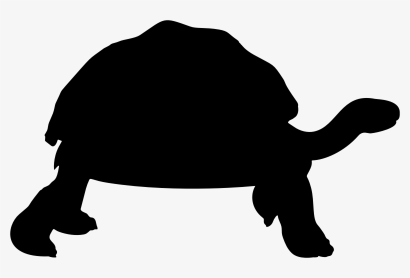 Medium Image - Desert Tortoise Silhouette, transparent png #8473696