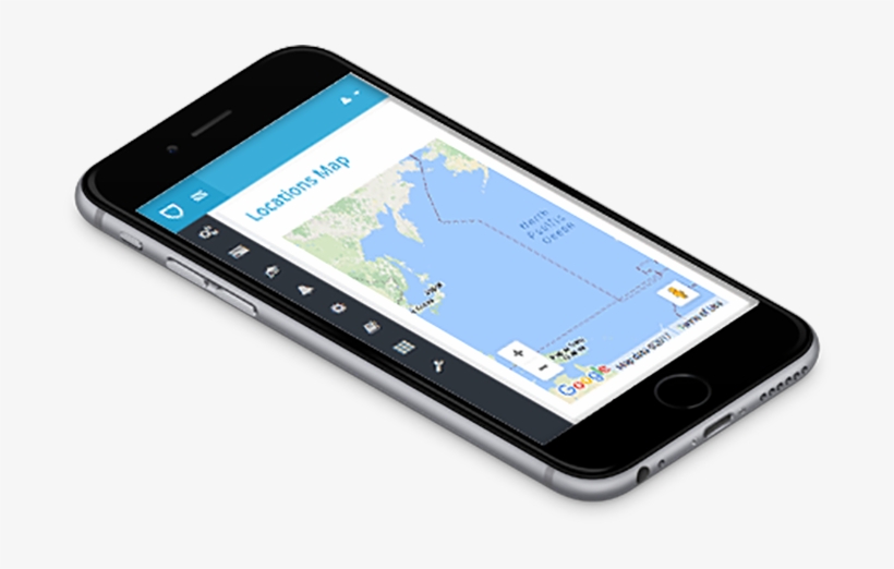 Presentation Image 4 Locations Map - Iphone 7 Plus Isometric, transparent png #8473740