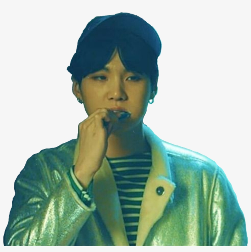 Sticker Suga Bts Minyoongi Tumblr👽 Kpop - Bts Suga Spring Day, transparent png #8473904