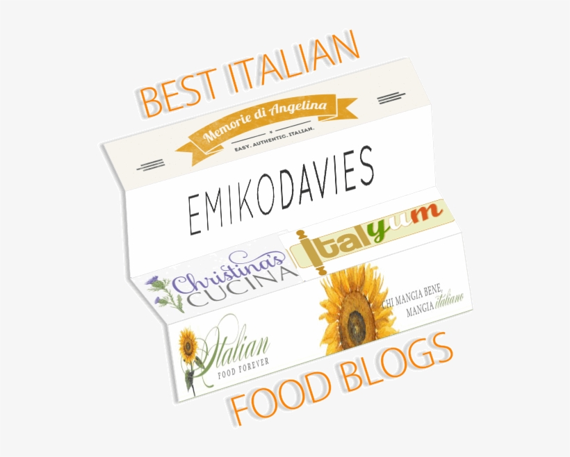 Italian Food Blogs - Sunflower, transparent png #8473977