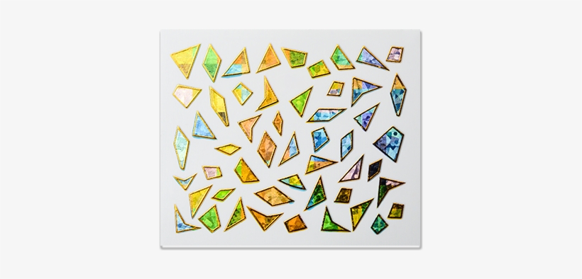 Broken Glass Nail Stikers - Illustration, transparent png #8474170