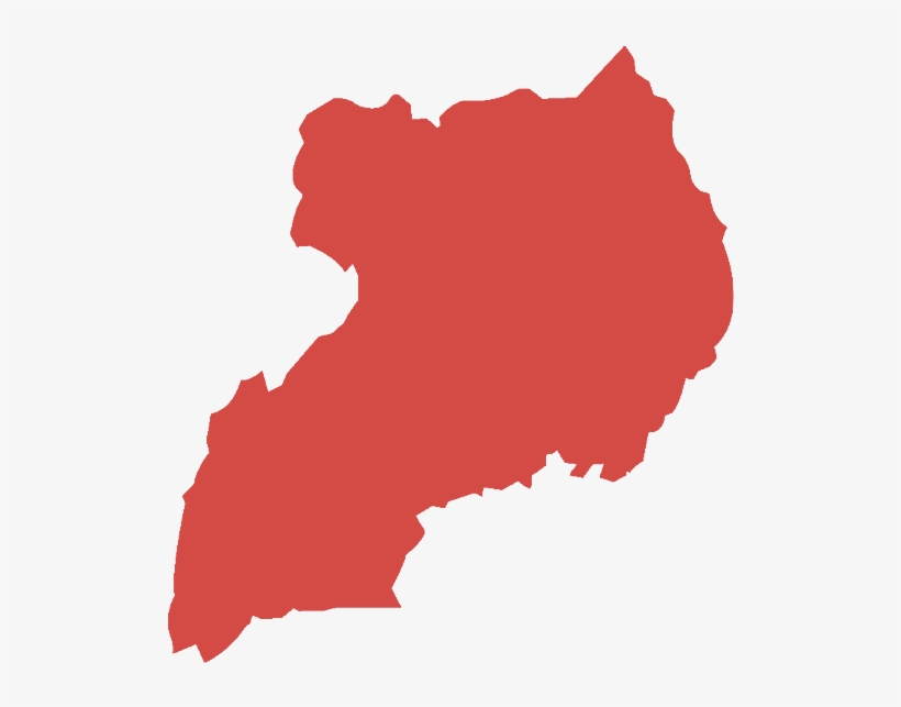 Financial Accountability - Uganda Map Vector, transparent png #8474209