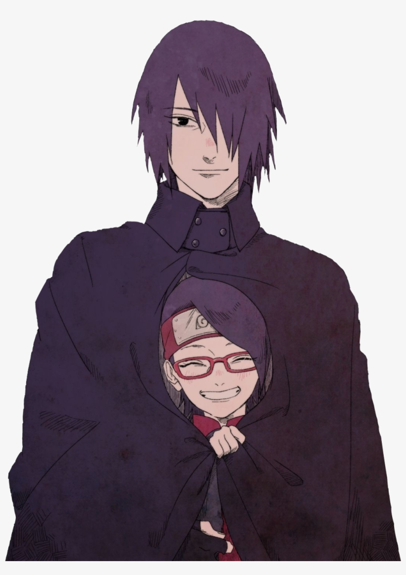 Sarada Sticker - Sasuke Sarada, transparent png #8475023