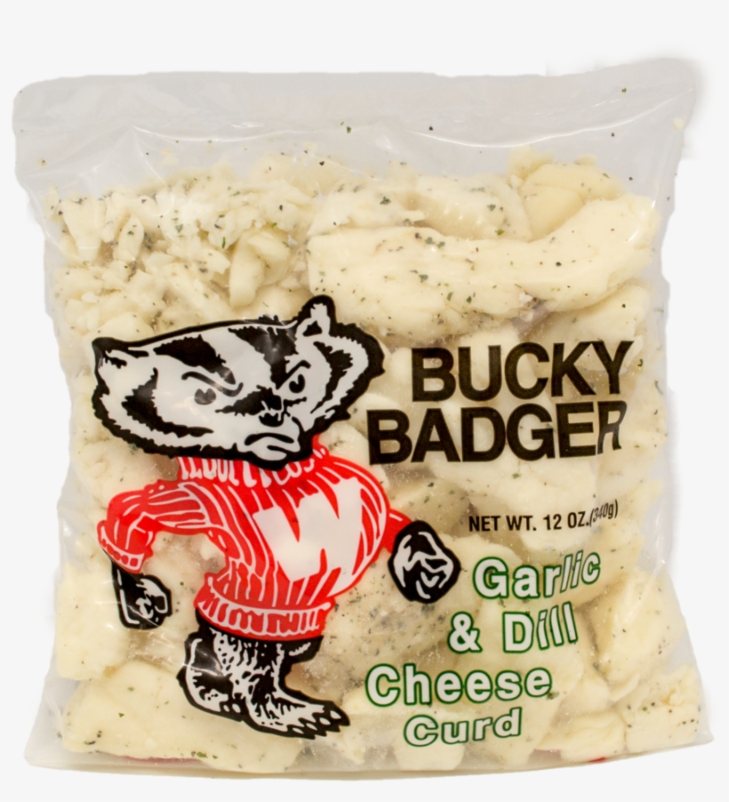 Bucky Badger Garlic And Dill Cheese Curds - Bucky Badger, transparent png #8475588