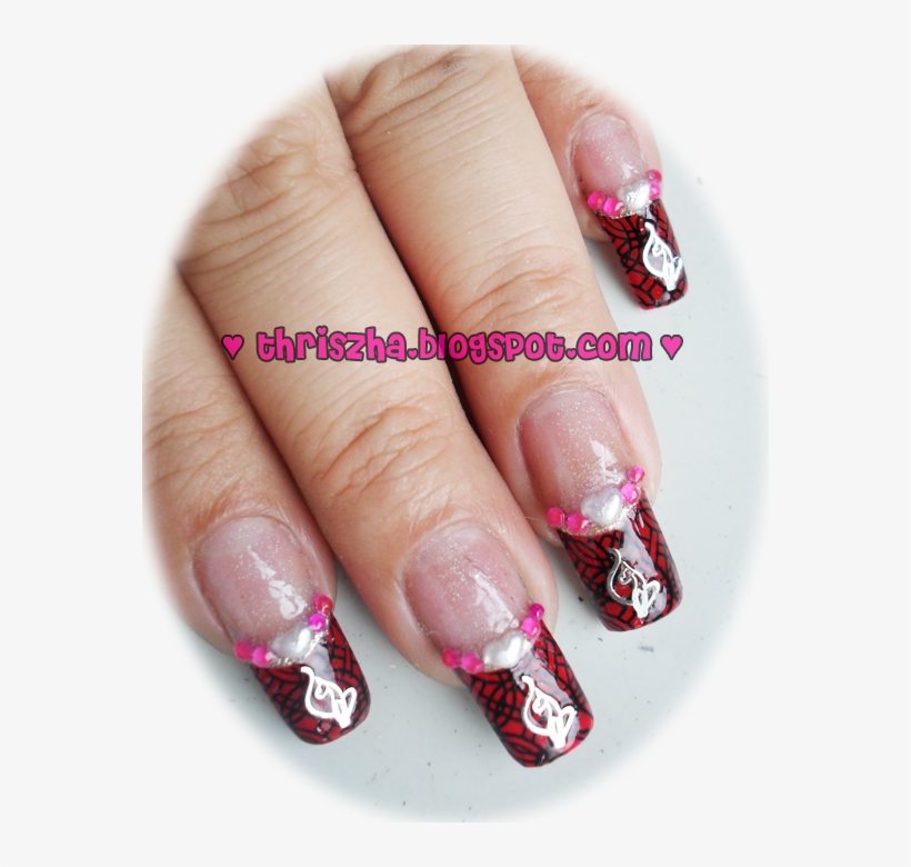 Fab Ur Nails Baby Phat Fuchsia Heart - Nail Polish, transparent png #8475788