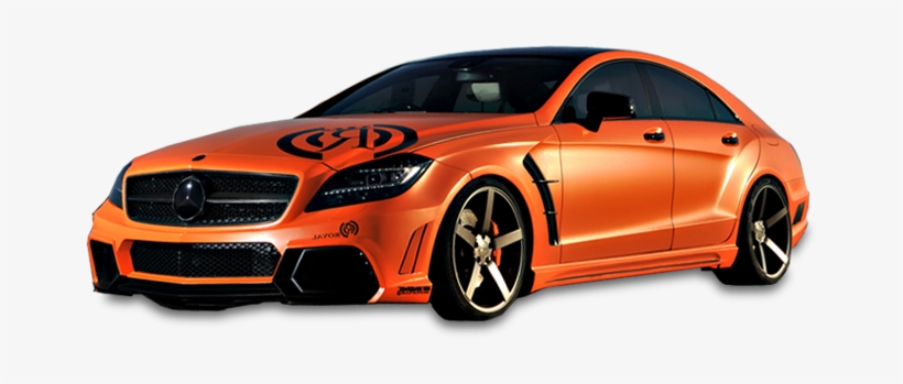 Airport Auto Body - Orange Mercedes Benz Png, transparent png #8476070