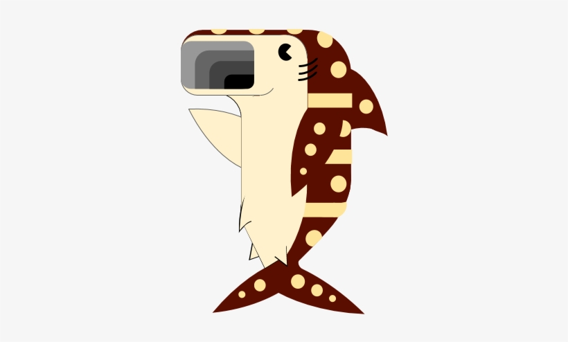 1930's Style Whale Shark - Illustration, transparent png #8476370