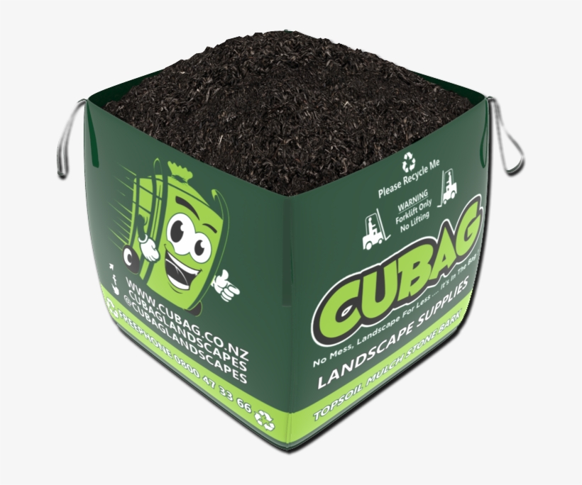 Black Mulch 1m³ Cubag - Packaging And Labeling, transparent png #8476766