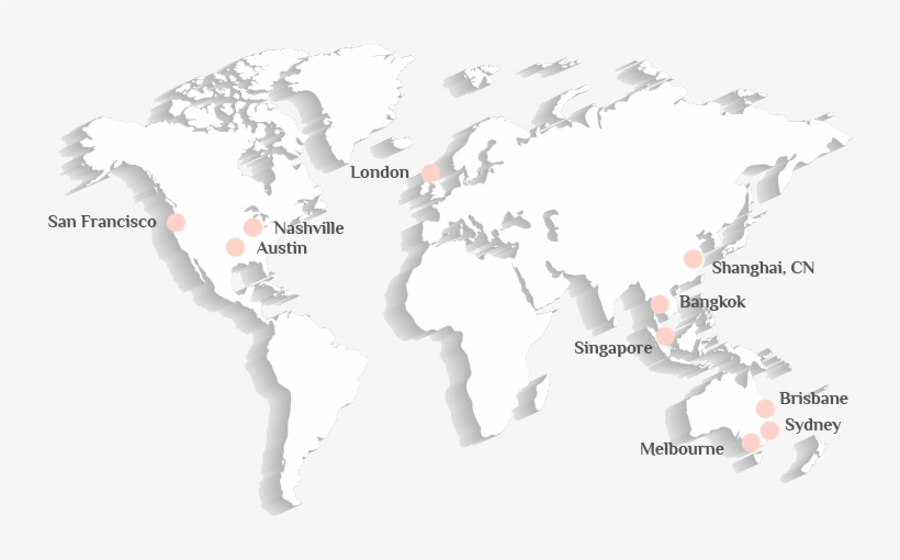San Francisco In World Map Artboard 1 - World Map - Free Transparent Png Download - Pngkey