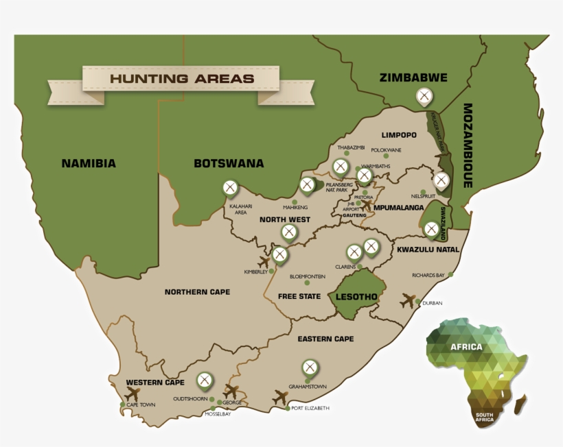 2016 Somerby Hunting Safaris Map Tran Background 2, transparent png #8477481