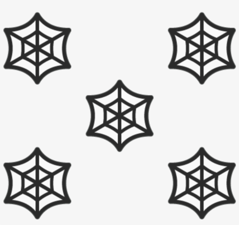 Freetoedit Spiderweb Emoji Tumblr Aesthetic Dark Hallow - Missing Part, transparent png #8477554