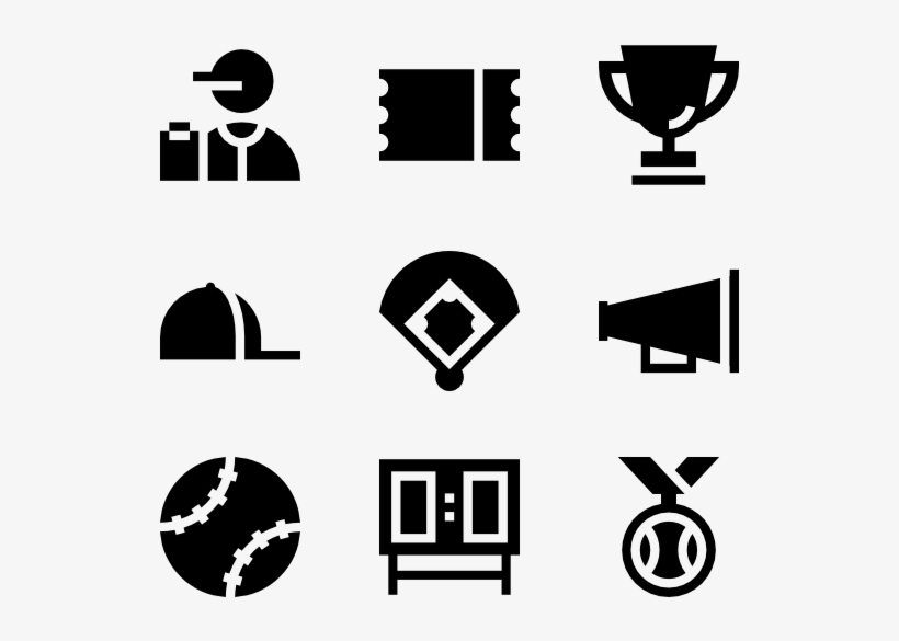 Solid Baseball Team - Contact Icon Png, transparent png #8477867