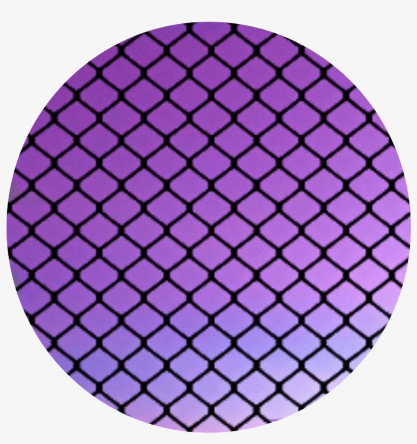 Tumblr Circle Grid Holo Atardecer Violet Purple Png - Christmas Circle Ribbon Png, transparent png #8477994