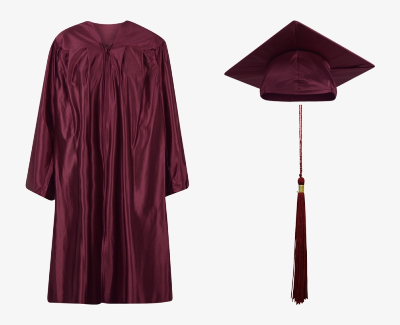 Maroon - Graduation Gown Png - Free Transparent PNG Download - PNGkey