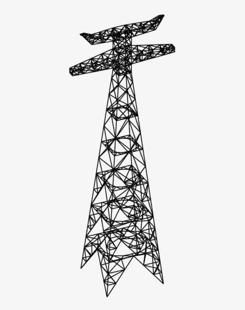 Transmission Tower Hq Image Free Png - Transmission Tower Transparent, transparent png #8478904
