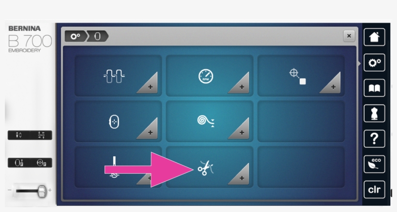 Touch The Scissors Icon - Led-backlit Lcd Display, transparent png #8479187