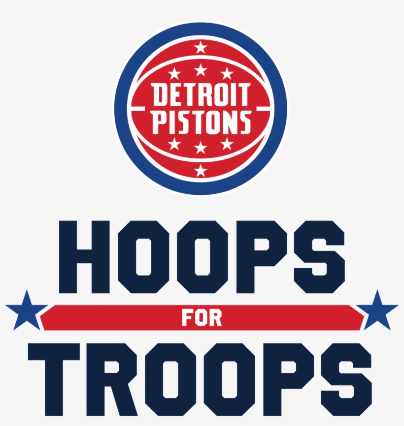Hoops For Troops Logo, transparent png #8480044